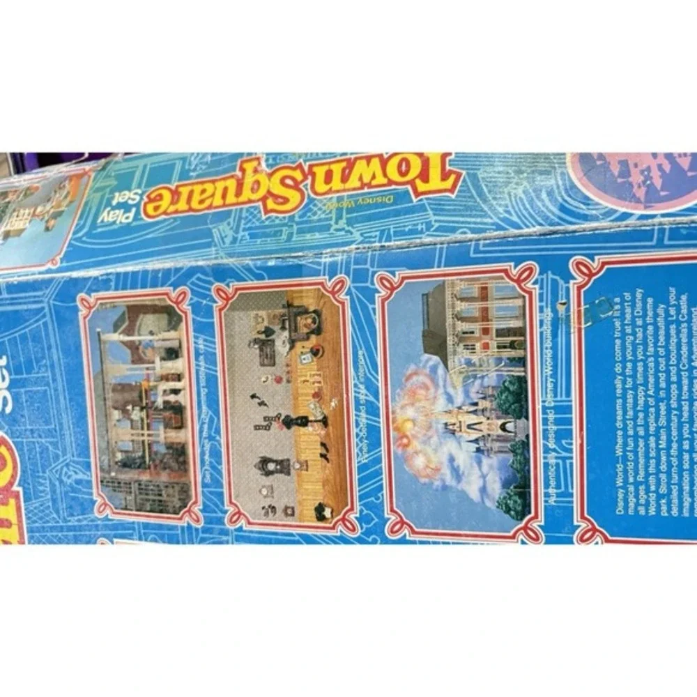 Sears Disney Magic Town Square Play Set and Figure Accessory‎ Set